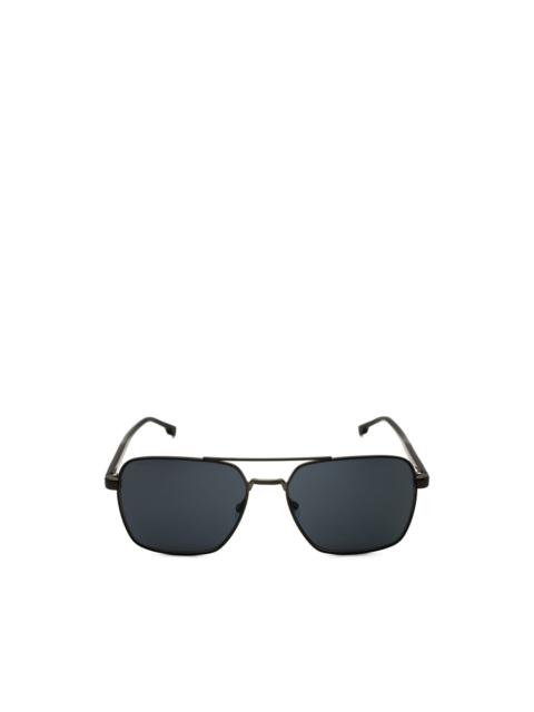 BOSS rectangle-frame sunglasses