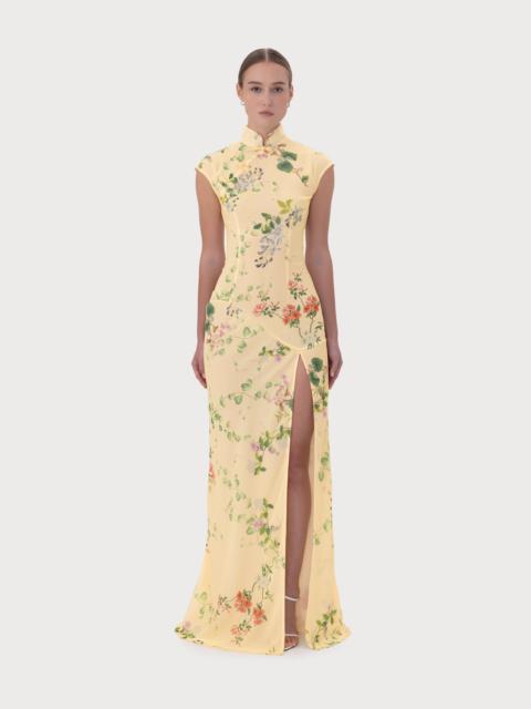 SAU LEE MELINA CHIFFON DRESS