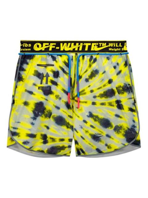 Nike (WMNS) Nike x Off-White NRG Shorts 'Fluorescence Yellow' CK4809-702