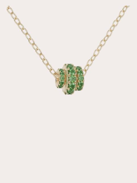 Spinelli Kilcollin Emerald & 18k Gold Vesta Necklace
