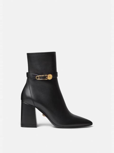 VERSACE Safety Pin Ankle Boots