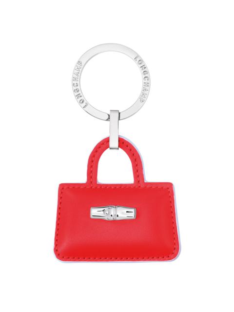 Longchamp Roseau Key rings Red - Leather