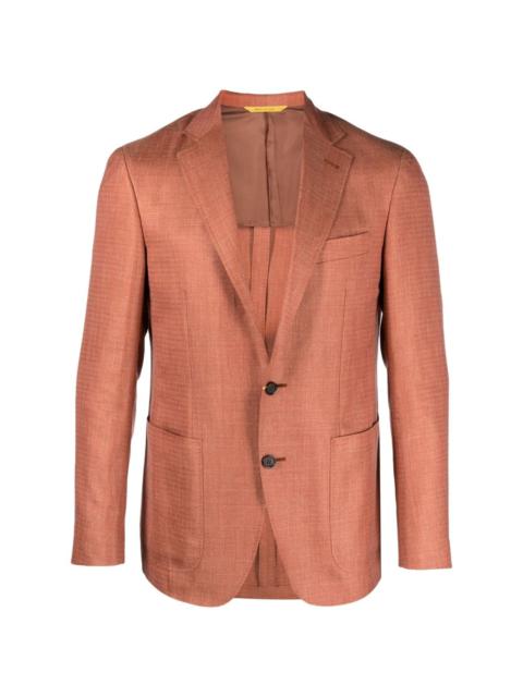 single-breasted blazer