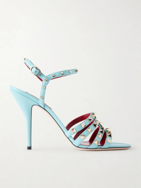 Valentino Valentino Garavani Rockstud Embellished Leather Sandals