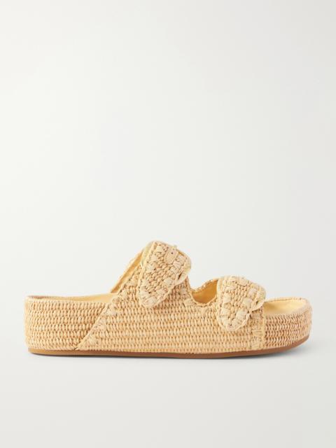 LOEFFLER RANDALL Nico Raffia Sandals