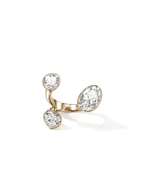 JOHN HARDY JH Lovestruck™ Open Ring, Gold, Diamonds, 4.0TCW