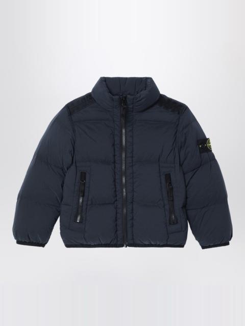 Navy blue padded jacket