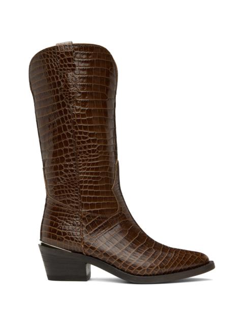 PARTLOW Brown Meghan Boots