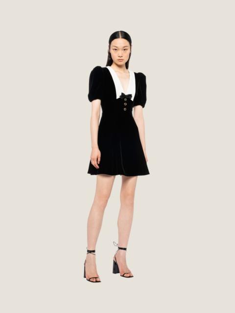 Miu Miu Velvet mini dress