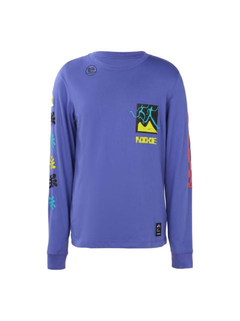 Nike Nike AS U NK Dry Tee LS A.I.R. Rush VIOLET Purple CW0942-554