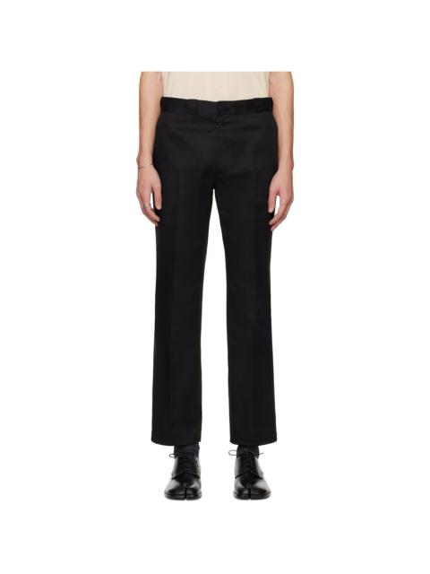Maison Margiela Black Gabardine Trousers