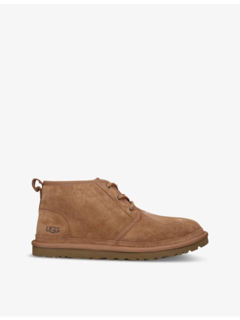UGG Neumel logo-debossed suede chukka boots