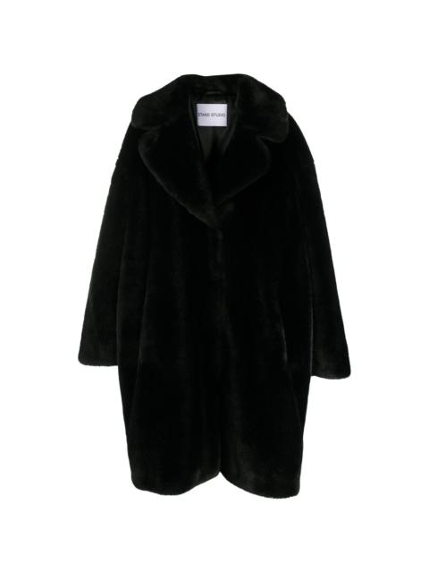 Camille Cocoon teddy style coat