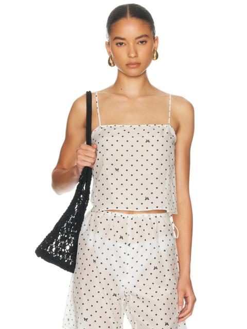 KIKI DE MONTPARNASSE Kiki Point Crop Top