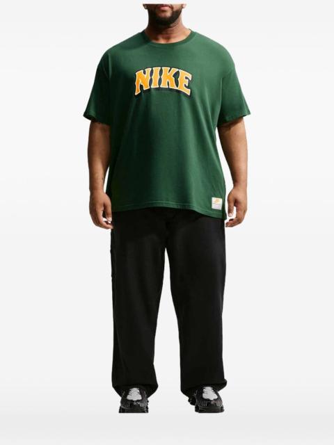 Nike logo-appliqué crew-neck T-shirt