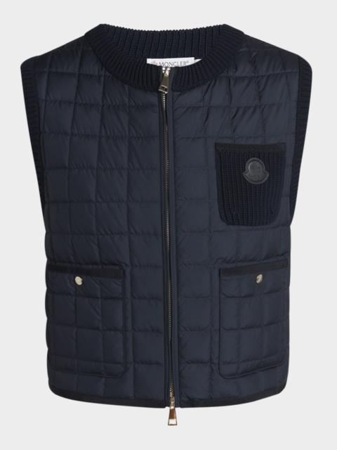 Moncler Quilted Down Vest