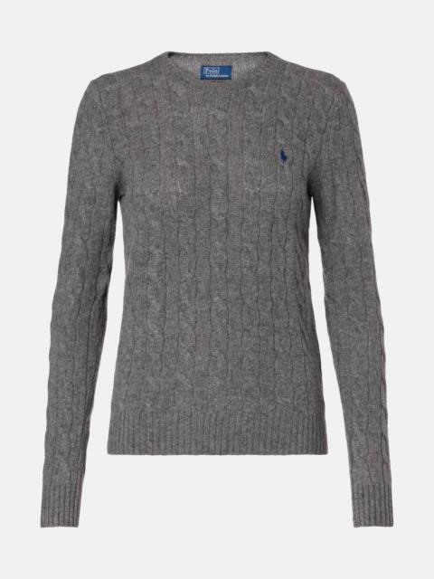 Polo Ralph Lauren Cable-knit wool and cashmere sweater