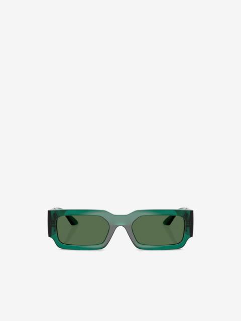 VERSACE rectangle-frame sunglasses