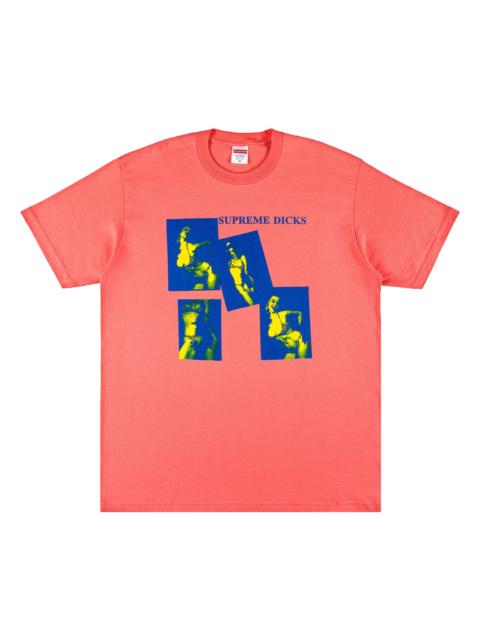 Supreme Dicks Tee 'Bright Coral'