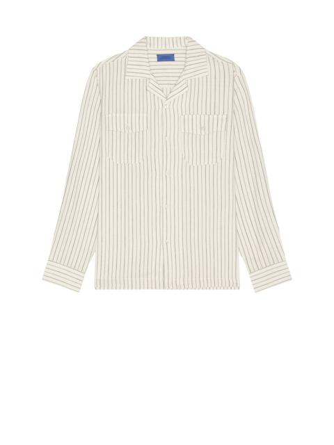 SATURDAYS NYC Marco Brushed Long Sleeve Shirt