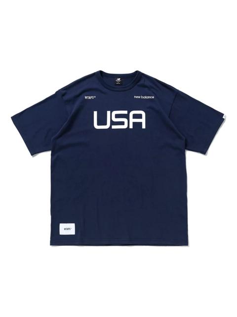 New Balance New Balance x WTAPS TC T-Shirt 'Navy White' MT01605E-CL