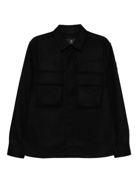 Belstaff logo-patched jacket