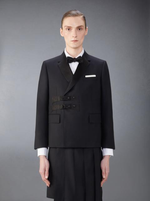 Thom Browne Twill Wool Combo Collar Classic Sport Coat
