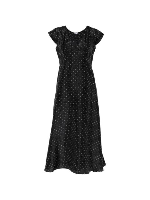 Aspesi polka-dot midi dress