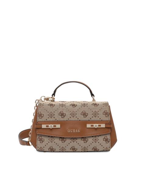 GUESS USA Melinda pattern chain tote bag