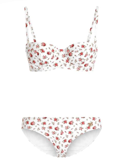 Dolce & Gabbana floral-print bikini