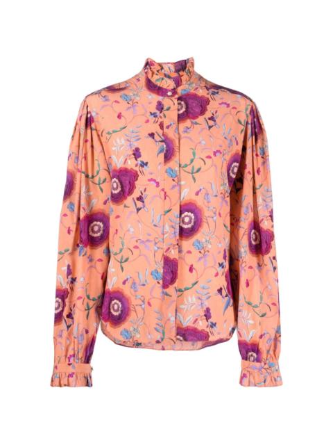 Banessa floral print shirt