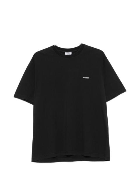 VETEMENTS Vetements Logo-print Short-sleeve T-shirt