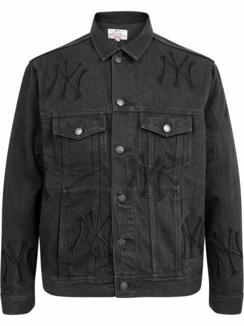 x New York Yankees denim jacket