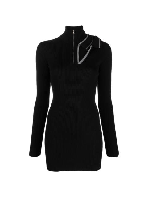 Y/Project cut-out ribbed minidress