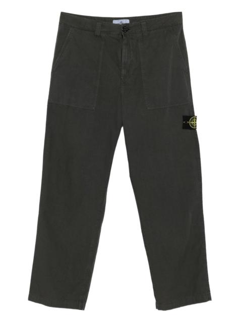 Stone Island 3100005 patch-pocket trousers