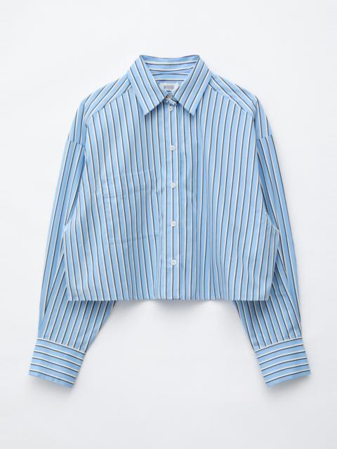 & Other Stories Cropped Cotton Twill Shirt
