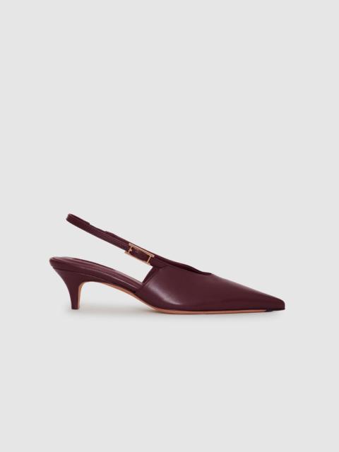 ANINE BING Nelly Slingback Buckle - Fig