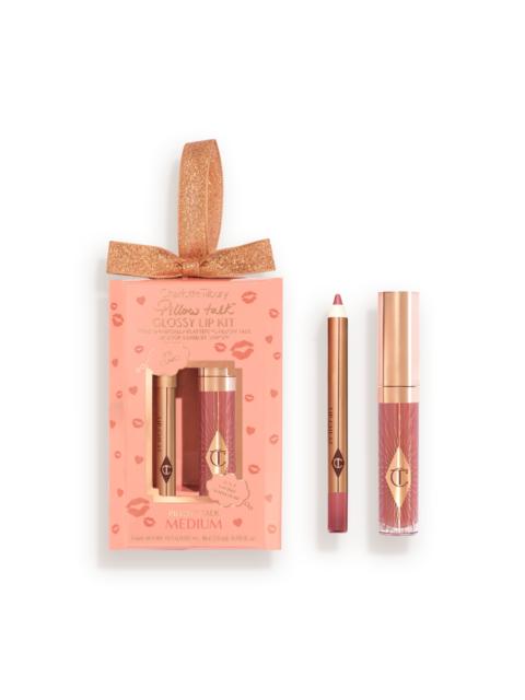 Charlotte Tilbury PILLOW TALK MINI GLOSSY LIPS DUO PILLOW TALK MEDIUM