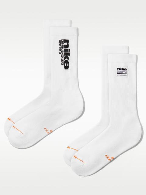 Nike Nike Everyday Elevated Crew Socks (2 Pairs)