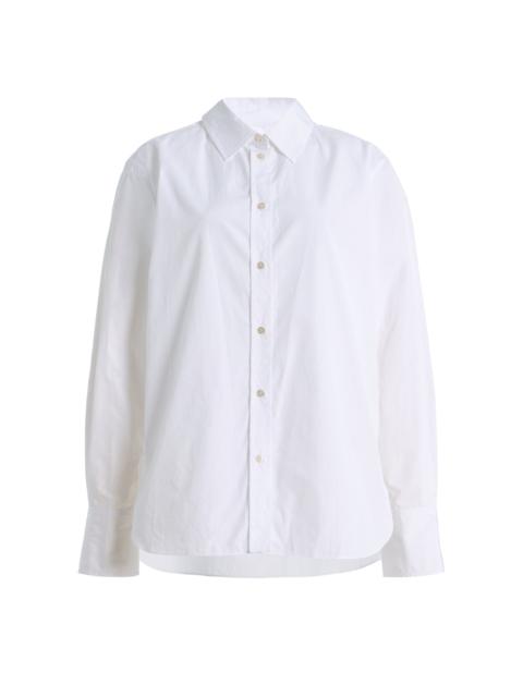 HIGH SPORT Jasper Poplin Shirt white