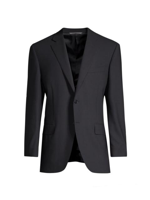 Canali Men's Classic Fit Wool Blazer - Navy
