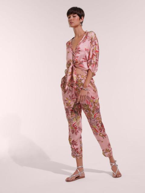 Poupette St Barth Pant Bel - Pink Leo Forest