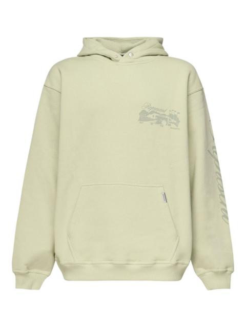 REPRESENT logo-print cotton hoodie