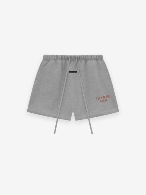 ESSENTIALS Fleece Soccer Short