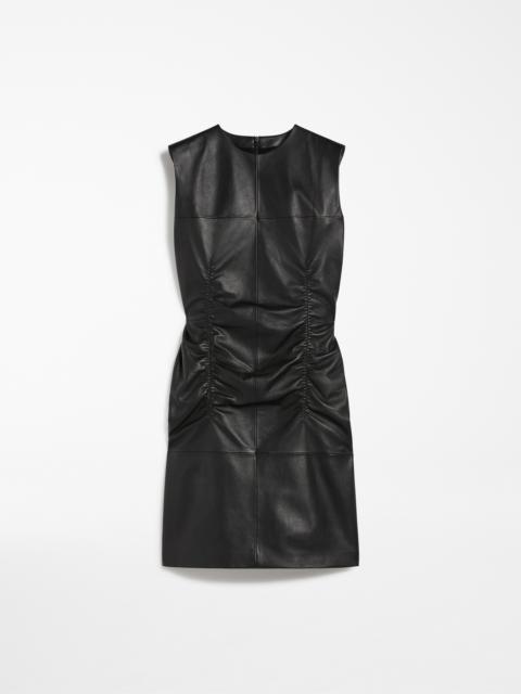 KASTEL Sleeveless Nappa leather dress