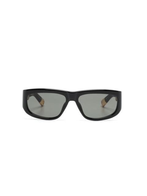 JACQUEMUS rectangle-frame sunglasses