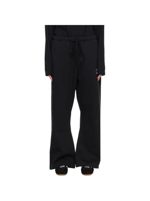 ESSENTIALS Black Flare Sweatpants