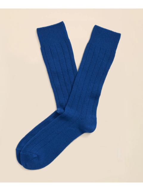 Brooks Brothers Cashmere Crew Socks