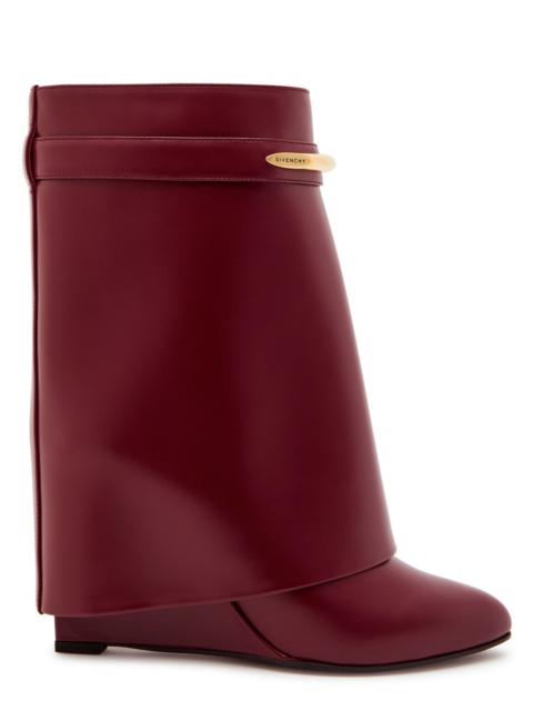 Givenchy Givenchy Shark 95 Leather Mid-calf Boots