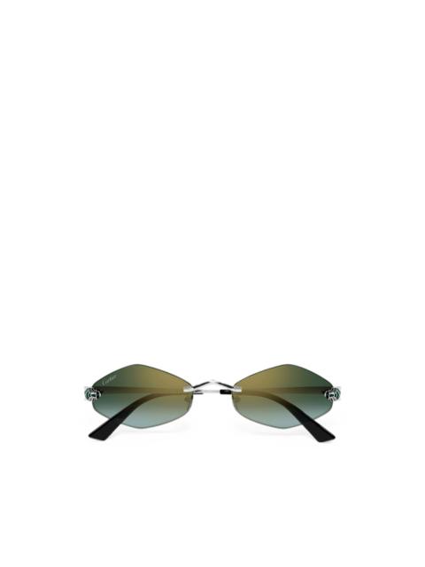 Cartier Panthère de Cartier geometric-frame sunglasses